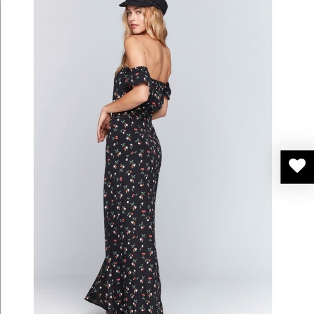 Flynn Skye Bella Maxi dress Cherry print